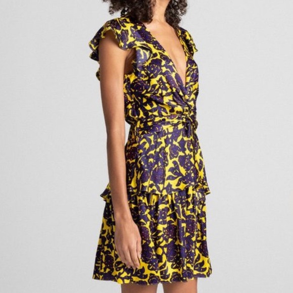 NWT A.L.C. Women’s Viera Silk Dress - Picture 2 of 8